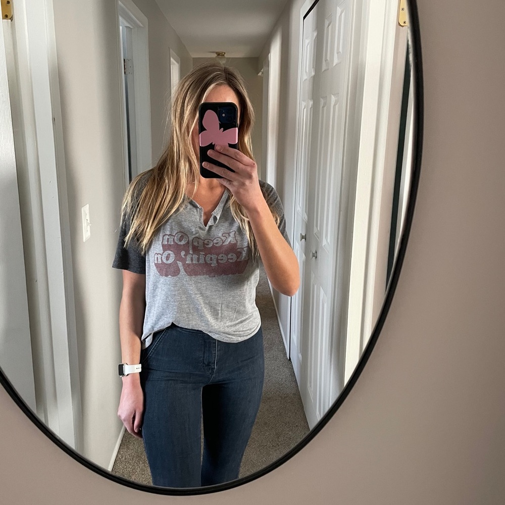 “Keep on keepin on” baseball tshirt